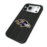 Baltimore Ravens Text Backdrop Bump Phone Case for Apple iPhone