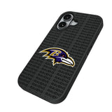 Baltimore Ravens Text Backdrop Bump Phone Case for Apple iPhone