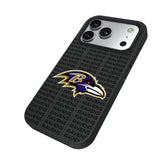 Baltimore Ravens Text Backdrop Bump Phone Case for Apple iPhone