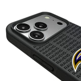 Baltimore Ravens Text Backdrop Bump Phone Case for Apple iPhone