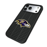 Baltimore Ravens Text Backdrop Bump Phone Case for Apple iPhone