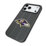 Baltimore Ravens Text Backdrop Bump Phone Case for Apple iPhone