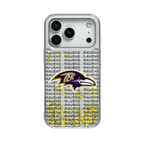 Baltimore Ravens Text Backdrop Glitter Phone Case for Apple iPhone