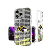 Baltimore Ravens Text Backdrop Glitter Phone Case for Apple iPhone