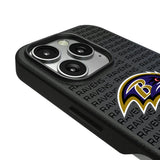 Baltimore Ravens Text Backdrop MagSafe Compatible Phone Case for Apple iPhone
