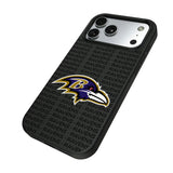 Baltimore Ravens Text Backdrop MagSafe Compatible Phone Case for Apple iPhone