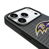 Baltimore Ravens Text Backdrop MagSafe Compatible Phone Case for Apple iPhone