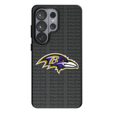 Baltimore Ravens Text Backdrop MagSafe Compatible Phone Case for Samsung Galaxy 26 Series