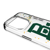Baylor University Bears Confetti Clear Phone Case for Apple iPhone
