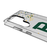 Baylor University Bears Confetti Clear Phone Case for Samsung Galaxy