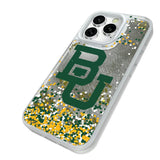 Baylor University Bears Confetti Glitter Phone Case for Apple iPhone