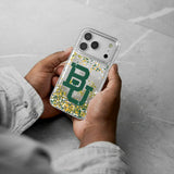 Baylor University Bears Confetti Glitter Phone Case for Apple iPhone