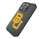 Baylor University Bears Linen Black Bling Phone Case for Apple iPhone