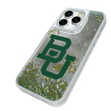 Baylor University Bears Linen Glitter Phone Case for Apple iPhone