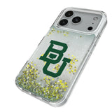 Baylor University Bears Linen Glitter Phone Case for Apple iPhone