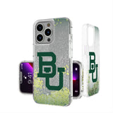 Baylor University Bears Linen Glitter Phone Case for Apple iPhone