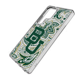 Baylor University Bears Paisley Clear Phone Case for Samsung Galaxy