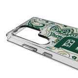 Baylor University Bears Paisley Clear Phone Case for Samsung Galaxy
