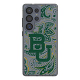 Baylor University Bears Paisley Clear Phone Case for Samsung Galaxy