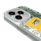Baylor University Bears Paisley Glitter Phone Case for Apple iPhone