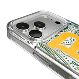 Baylor University Bears Paisley Glitter Phone Case for Apple iPhone
