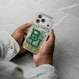 Baylor University Bears Paisley Glitter Phone Case for Apple iPhone