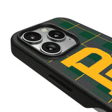 Baylor University Bears Plaid MagSafe Compatible Phone Case for Apple iPhone
