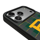 Baylor University Bears Plaid MagSafe Compatible Phone Case for Apple iPhone