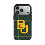 Baylor University Bears Plaid MagSafe Compatible Phone Case for Apple iPhone