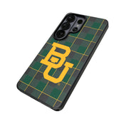Baylor University Bears Plaid MagSafe Compatible Phone Case for Samsung Galaxy