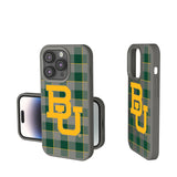 Baylor University Bears Plaid Soft Touch Phone Case for Apple iPhone