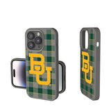 Baylor University Bears Plaid Soft Touch Phone Case for Apple iPhone
