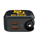 Baylor University Bears Text Backdrop 2 in 1 USB A/C Charger
