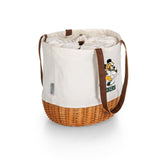 Green Bay Packers Mickey Mouse - Coronado Canvas and Willow Basket Tote