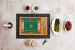 Texas Longhorns - Icon Glass Top Cutting Board & Knife Set
