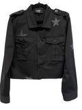 University of Alabama Logo A Black Shacket