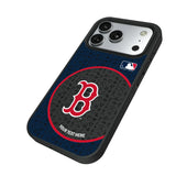 Boston Red Sox Personalized Circle Bump Phone Case for Apple iPhone