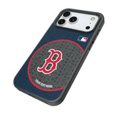Boston Red Sox Personalized Circle Bump Phone Case for Apple iPhone
