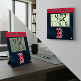 Boston Red Sox Personalized Color Block Wall Clock
