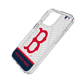 Boston Red Sox Personalized EndZone Plus Clear Phone Case for Apple iPhone