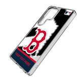 Boston Red Sox Personalized EndZone Plus Clear Phone Case for Samsung Galaxy