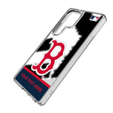 Boston Red Sox Personalized EndZone Plus Clear Phone Case for Samsung Galaxy