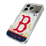Boston Red Sox Personalized EndZone Plus Glitter Phone Case for Apple iPhone
