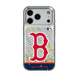 Boston Red Sox Personalized EndZone Plus Glitter Phone Case for Apple iPhone