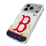 Boston Red Sox Personalized EndZone Plus Glitter Phone Case for Apple iPhone