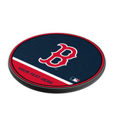 Boston Red Sox Personalized Endzone Solid 15-Watt Wireless Charger