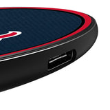 Boston Red Sox Personalized Endzone Solid 15-Watt Wireless Charger