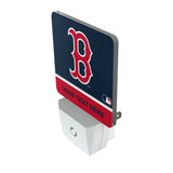 Boston Red Sox Personalized Endzone Solid Night Light 2-Pack