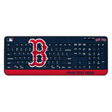 Boston Red Sox Personalized Endzone Solid Wireless USB Keyboard