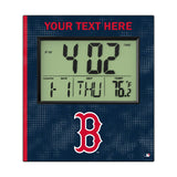 Boston Red Sox Personalized Hatch Wall Clock